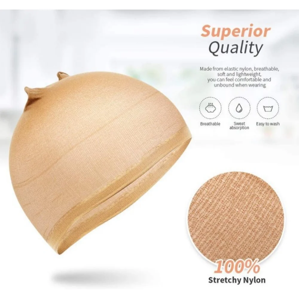 - 20pcs Stocking Caps for Wigs